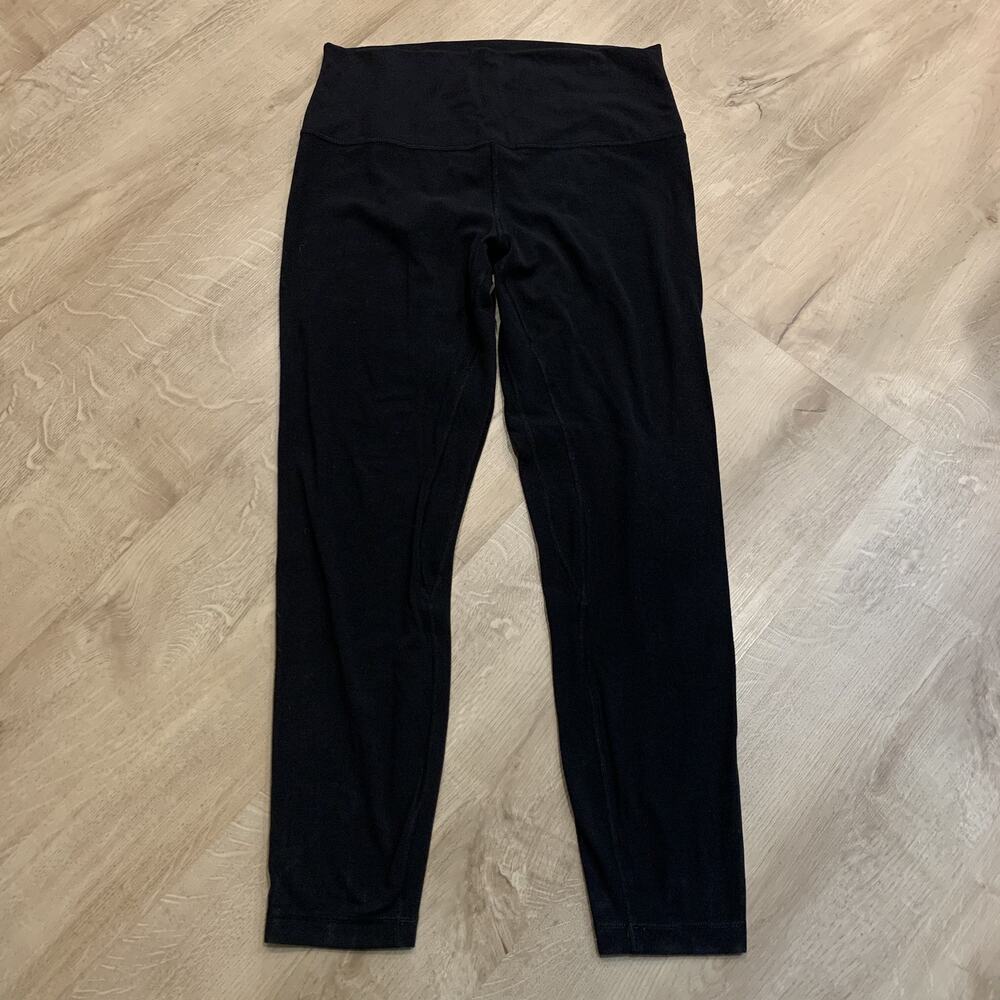 Lululemon Align HR Tight 25” Black Leggings Women's Size 10 Gym High Rise